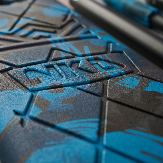 NKD PRO 7,5" Trampolína Scooter Black and Blue Army wys. 60-90 cm