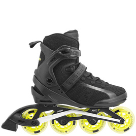 Rekreační kolečkové brusle Inline STORY Union Černo-žluté