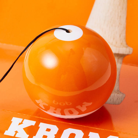 Kendama Krom POP LOL Pomarańczowy