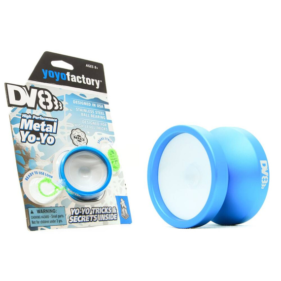 Kovové yoyo YoYoFactory DV888 DNA Blue