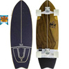 Surfskate Deskorolka do Surfingu NKX Maverick Black 31"