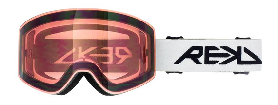 REKD Rocker MagLock Snow Goggle Kit White/Mirror M/L snowboardové a lyžařské brýle