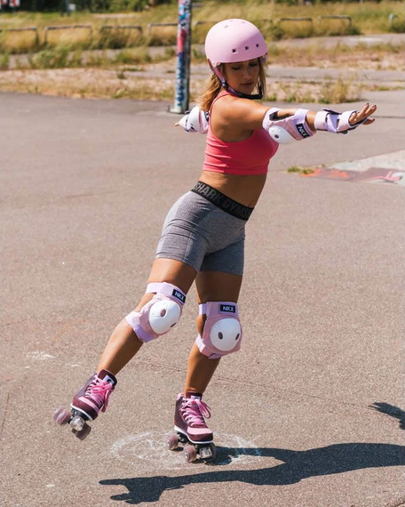 NKX Brain Saver Skateboardová helma Mint Pink