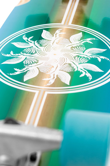 Mindless Wake Surf Skate Board Blue 35"