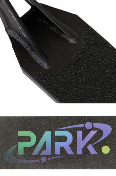 Griptape Papier ścierny do hulajnóg NKD Park Stunt Scooter Griptape Tęczowy 395 mm