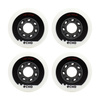 Echo Drift Wheels White/Grey 80 mm (4 ks) kolečka pro kolečkové brusle.)