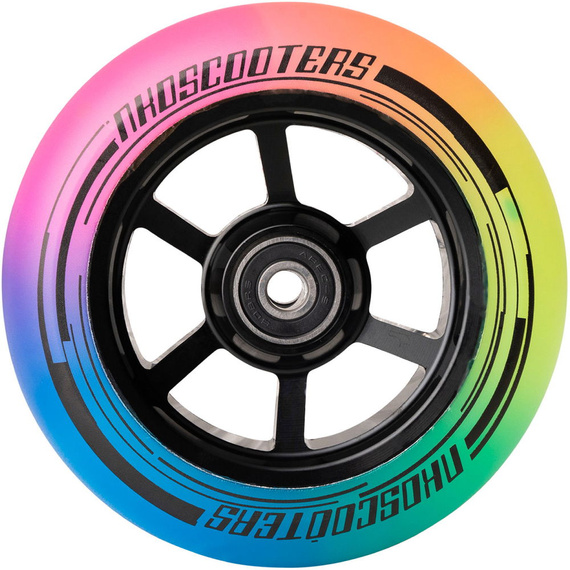NKD Mono Street Stunt Scooter Wheels Rainbow 115 mm