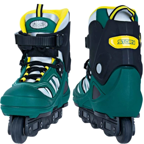Rolki Agresywne Story Inline Aggressive Skates Zielony