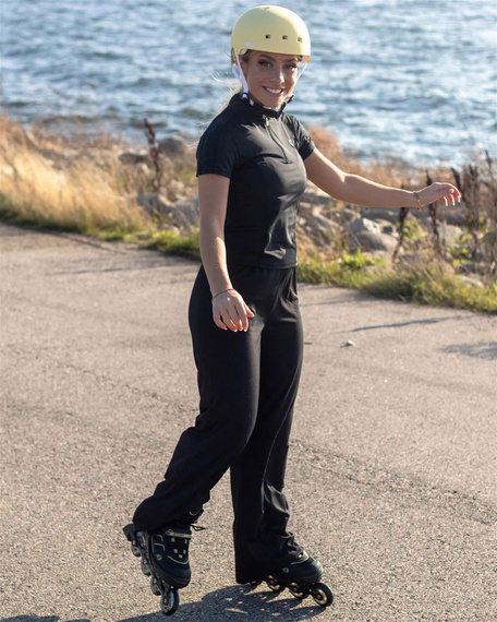 Story Fusion Nastavitelné inline brusle Mint LED