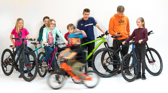 KUbikes super lehké dětské kolo 16s 2 rychlosti Tyrkysová