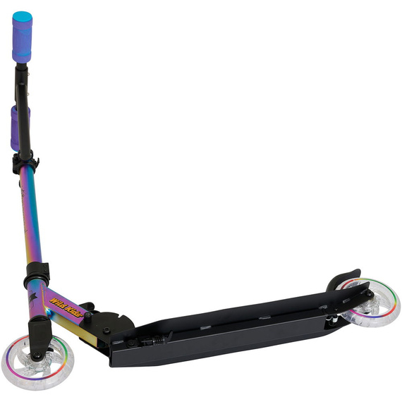 Hulajnoga Miejska Transportowa dla dzieci i młodzieży Story Wild Kids Neo LED wys. 73–85 cm