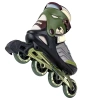 Univerzální kolečkové brusle Inline STORY Trust Army Green