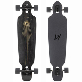 Longboard LandYachtz Battle Axe Space Rock Black 96,5 cm