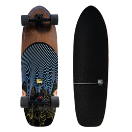 Surfskate Cutback Board - Dark Blue 34"