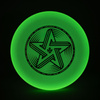Frisbee Ultimate vrhací disk Urban Sports Gold Star Glow (svítící) 175g