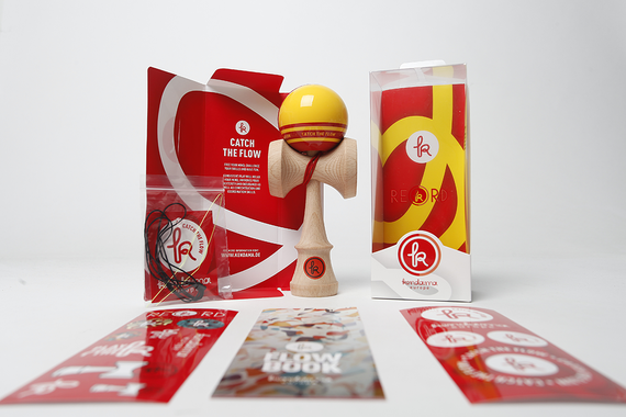 Kendama Europe Record Plus Aqua MC Wildfire