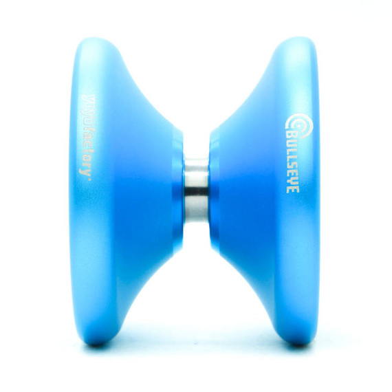 Hliníkové yoyo YoYoFactory Bullseye Blue