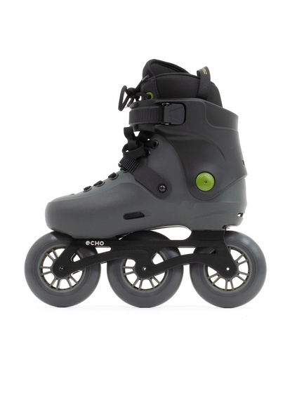 Echo Sonar 3 Wheel Freeskates Black