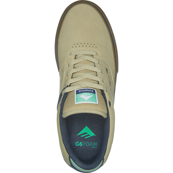 EMERICA The Low Vulc Tan/Blue/Green Boty