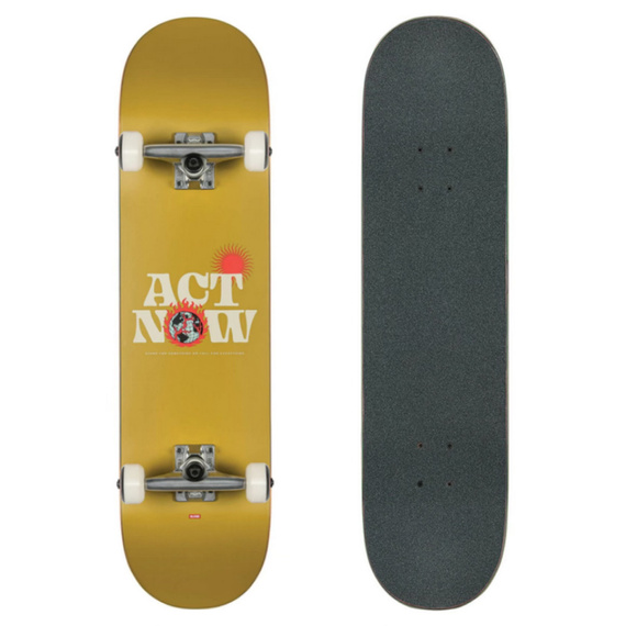 Globe G1 Act Now Mustard 8" skateboard