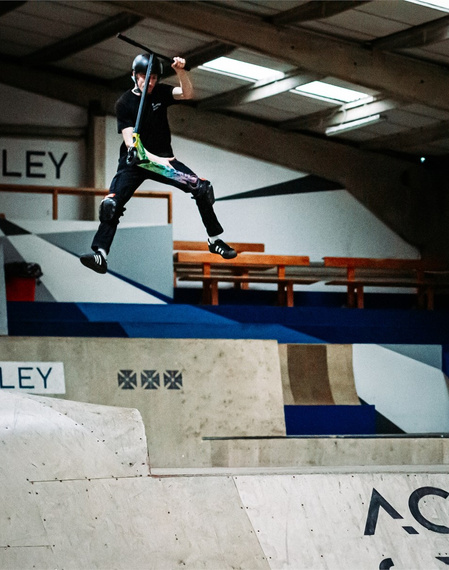 Slamm Strobe Stunt Scooter wys. 88 cm