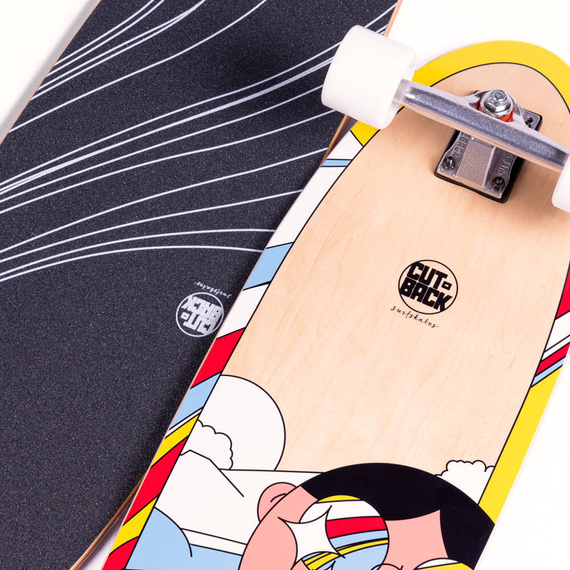 Surfskate Cutback Surfer Boy 32" prkno