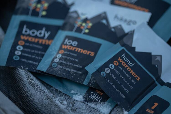 Ohřívač těla HAAGO v jednom balení