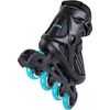 Rolki Uniwersalne Inline STORY Shockwave Czarno-Miętowe