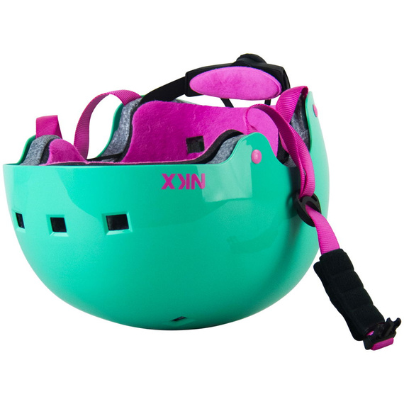 NKX Brain Saver Skateboardová helma Mint Pink
