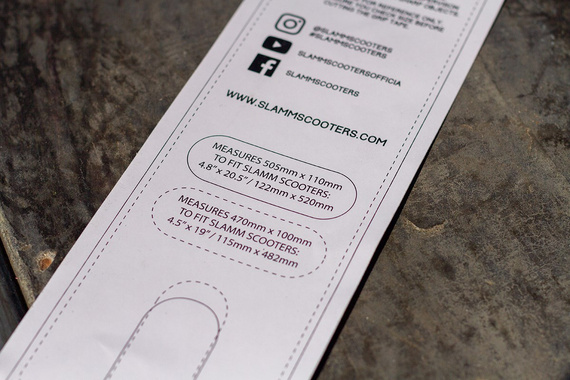 Brusný papír na koloběžky Slamm Griptape Nebula