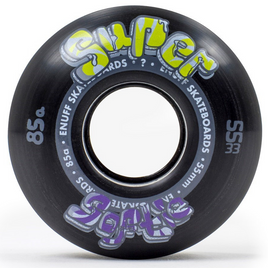 ENUFF Super Softie Skateboardová kolečka 55 mm černá
