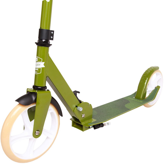 Přepravní koloběžka s velkými koly Story Urban GO! Zelená