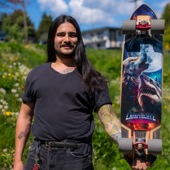 Longboard Landyachtz Wolfshark 35.2"