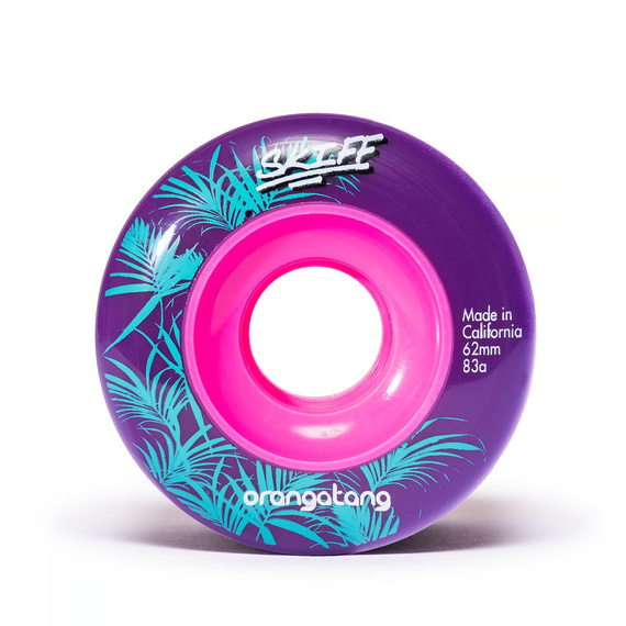 Orangatang Skiff Wheels Purple 62 mm 83A