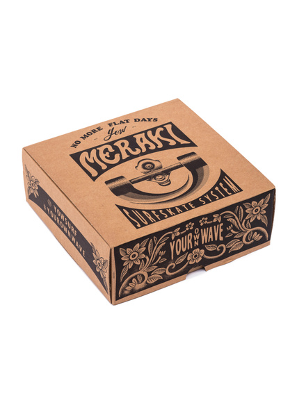 Surfskate Trucks YOW Meraki System S5 Pack Silver