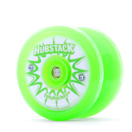 Yoyo začít s YoYoFactory Hubstack Green