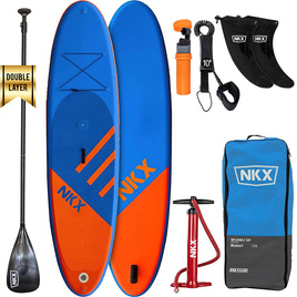 SUP nafukovací turistické prkno NKX Windsurf Orange-Blue 11'0