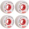 GLOBE Bruiser White/Red 58 mm skateboardová kolečka