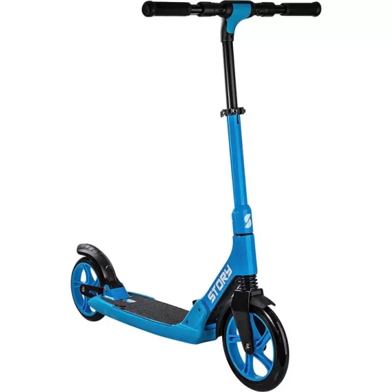 Dopravní koloběžka s odpružením Story Metro Blue