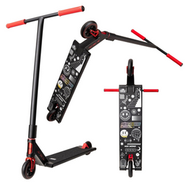 Výkonný skútr NKD Mono Black and Red wys. 89 cm