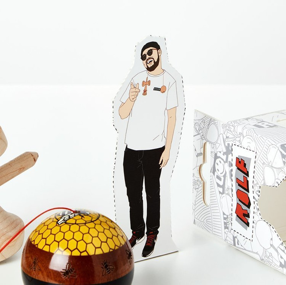 Kendama KROM DJ Pro Mod Rolf