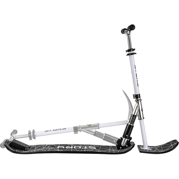 Story Deluxe Snow Scooter bílo-černá 83-94 cm