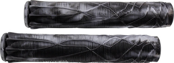 ETHIC Černé průhledné gripy pro koloběžky