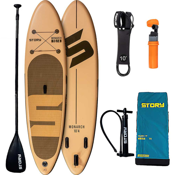 SUP nafukovací prkno Story Monarch Brown 10'4