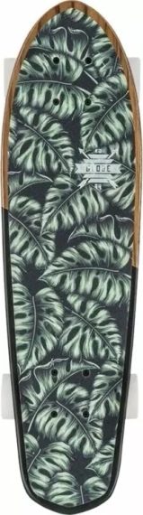 Cruiser GLOBE Blazer Teak Monstera skateboard 66 cm