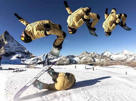 Snowboardové a lyžařské brýle Annox Team RevoGold pro dospělé