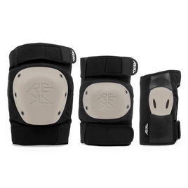 Sada trojitých chráničů REKD Shield Black and Beige