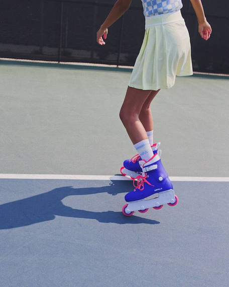 Inline brusle Impala Lightspeed Blue-Pink Rekreační kolečkové brusle