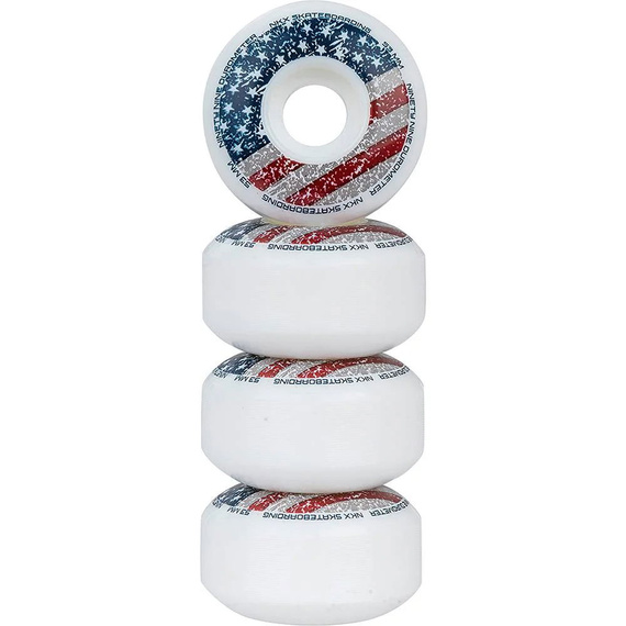 NKX Candy Series American Rouse White 53mm 99A skateboardová kolečka