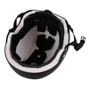 Kask Na Deskorolkę Hulajnogę NKX Brain Saver Czarny Skull 